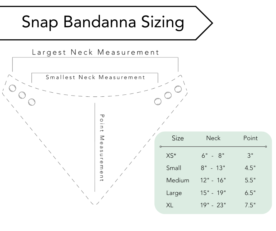 Bandanna - Adjustable Snap